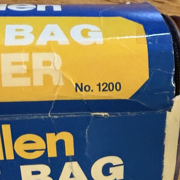 Vintage GOLF CLUB COVER TRAVEL Bag Allen Co. U.S.A. 1980's Vinyl One Size - Picture 3 of 8